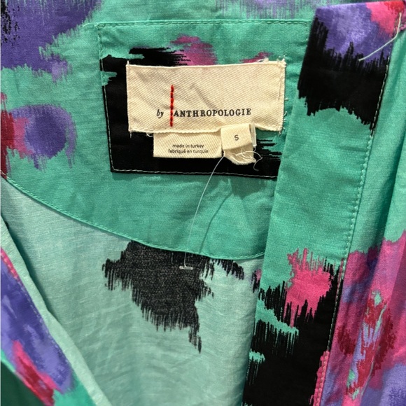 NWOT Anthropologie The Somerset Maxi Dress in Turquoise Size Small - Picture 10 of 14